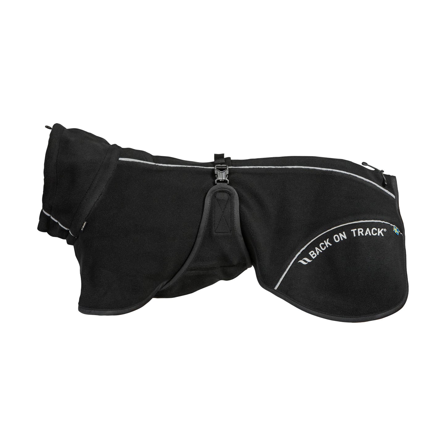 BAY Fleece Hondenjas, Hoog aangezette staart