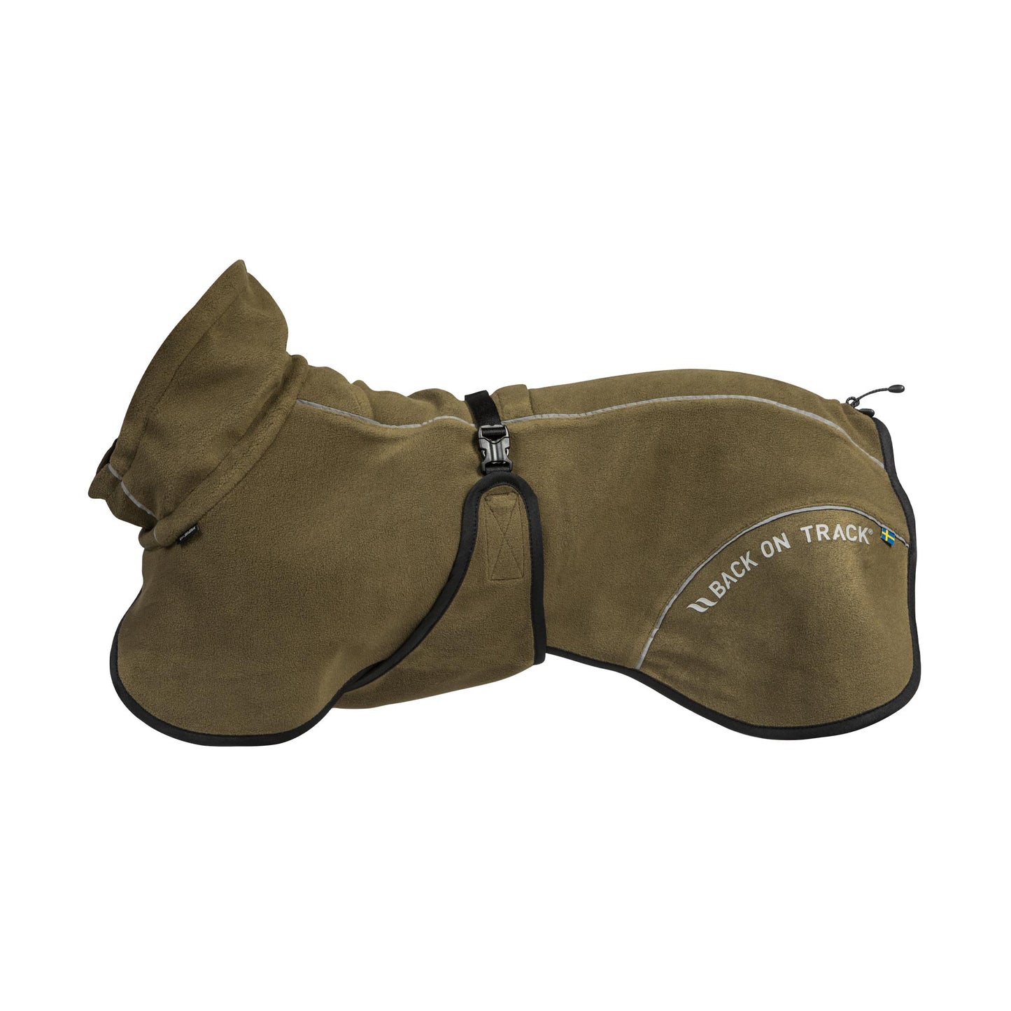 BAY Fleece Hondenjas, Hoog aangezette staart