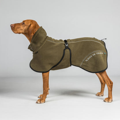 BAY Fleece Hondenjas, Hoog aangezette staart