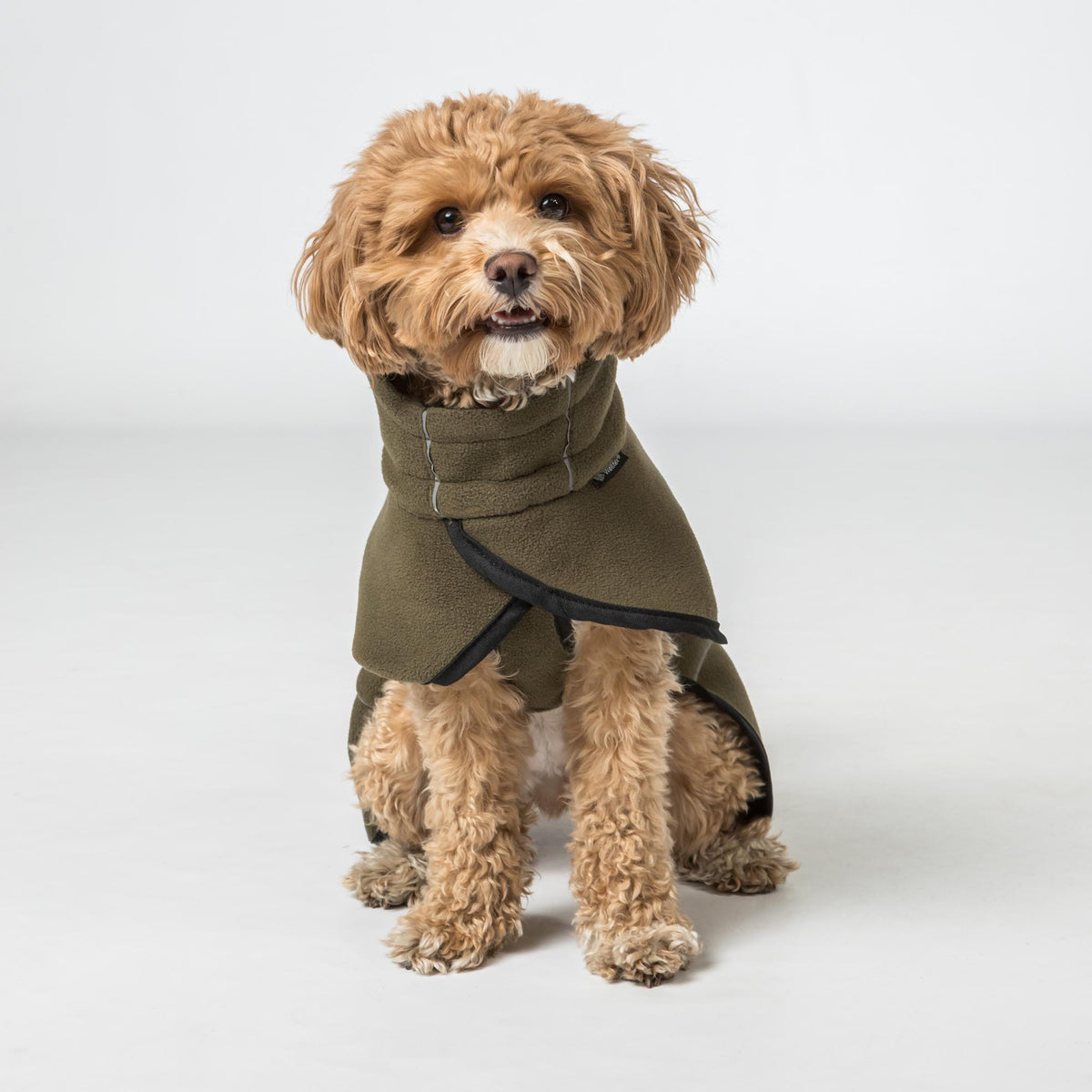 BAY Fleece Hondenjas, Hoog aangezette staart