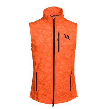 Heren reflecterende bodywarmer, Stijl "Ray"