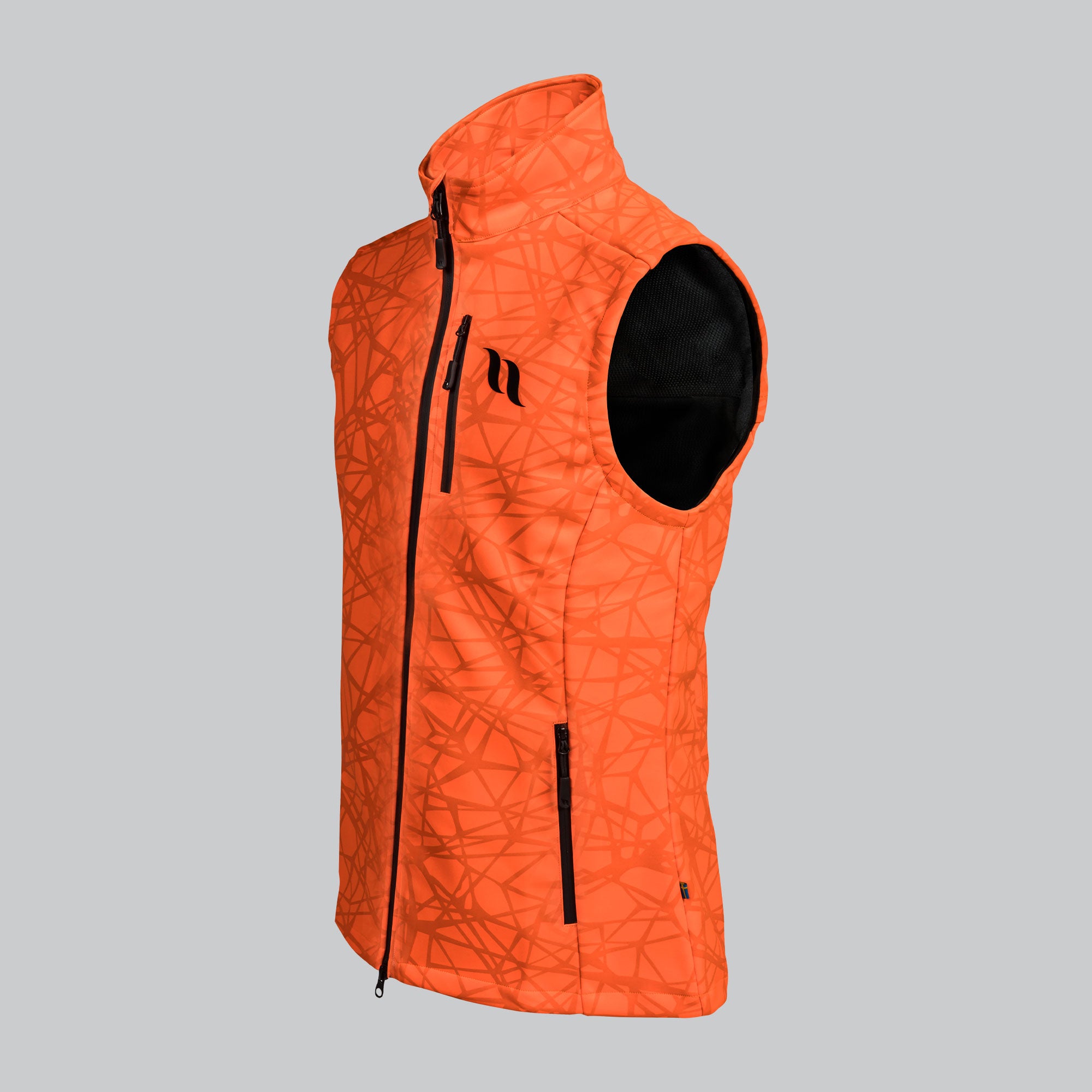 Dames reflecterende bodywarmer, Stijl "Flash"