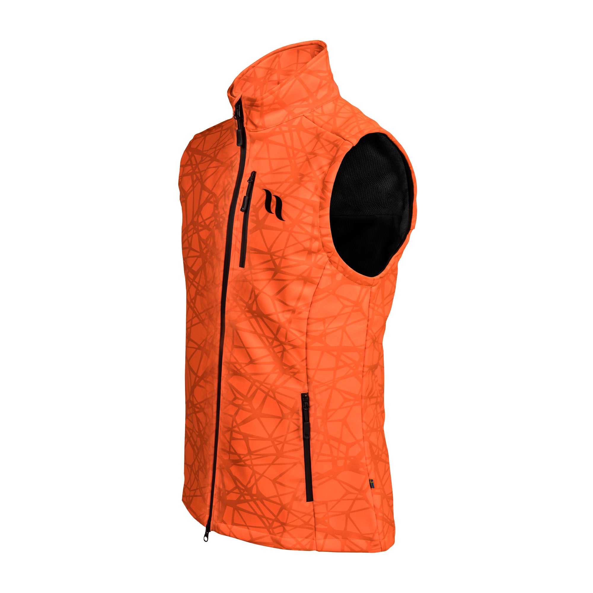 Dames reflecterende bodywarmer, Stijl "Flash"