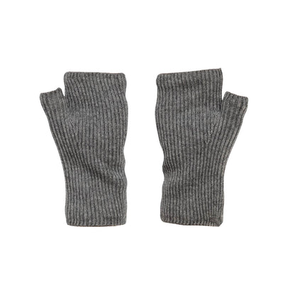 "Ash" Knitted Fingerless Mittens