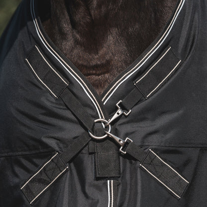 "Obsidian" Turnout Rug with Neck Cover