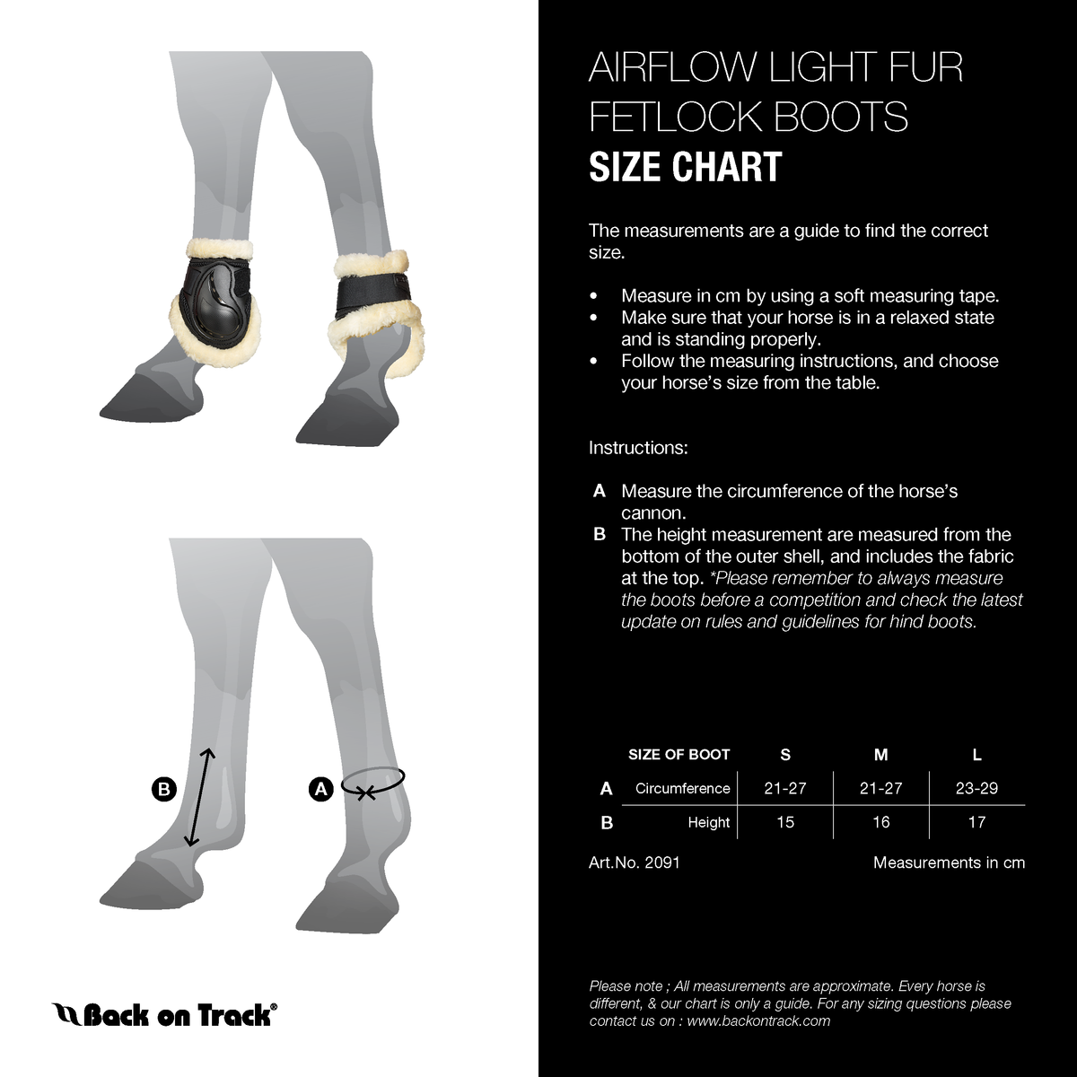 "AirFlow" Light Beenbeschermer Achter Imitatiebont